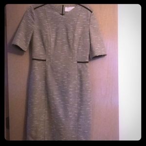 Hugo Boss Grey Tweed Dress